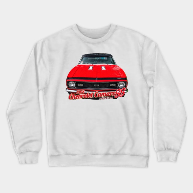 1968 Chevrolet Camaro SS Convertible Crewneck Sweatshirt by Gestalt Imagery